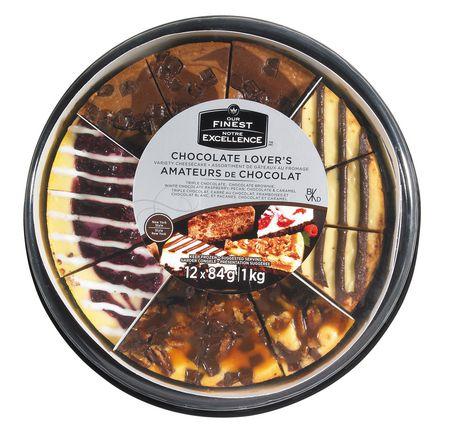 Our Finest Chocolate Lover's Variety Cheesecake