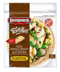 Dempster’s 7" Whole Wheat Tortillas