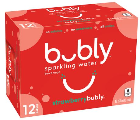 Bubly Sparkling Water Strawberry