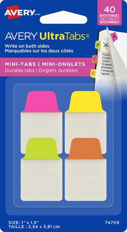 UltraTabs™ Mini-Tabs - Repositionable