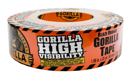 Orange Hi Vis Tape 35yd