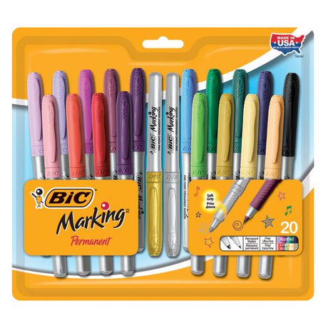 Marking Permanent Marker Assorted Fine Tip