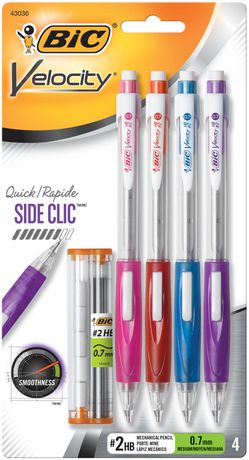 Velocity Side Clic Mechanical Pencil Black 0.7mm