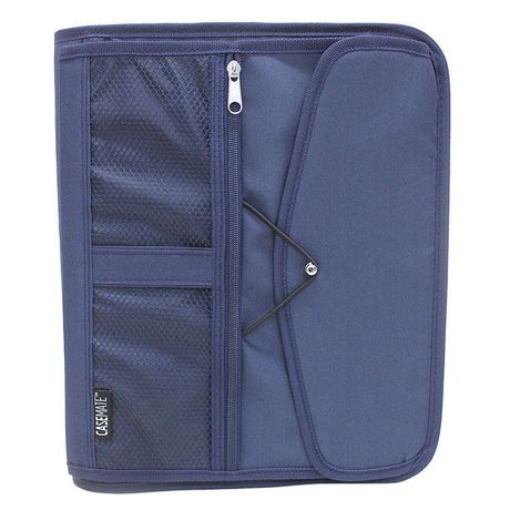 1.5" 3 Ring Mesh with Bungee Solid Zippered Binder