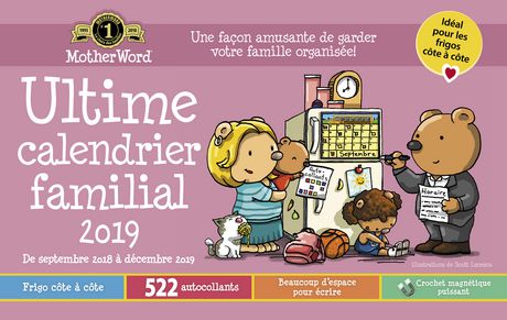 2019 Ultimate Family Calendars – Medium