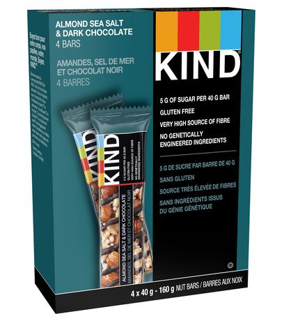 KIND Dark Chocolate and Sea Salt Nut Bars