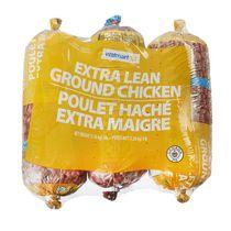 Walmart Extra Lean Ground Chicken