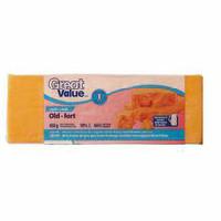 Great Value Old Light Cheddar Cheese