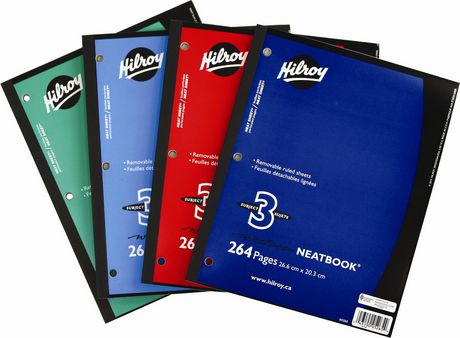 3 Subject Notebook