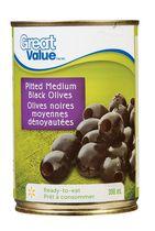 Great Value Pitted Black Olives