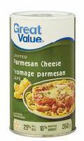 Great Value Grated Parmesan Cheese