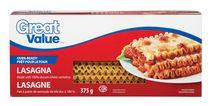 Great Value Oven-Ready Lasagna Pasta