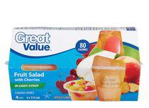 Great Value Fruit Salad in Light Syrup