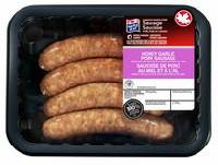Maple Leaf Honey Garlic Pork Sausages