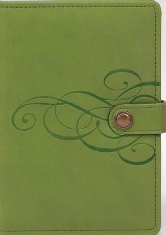 Debossed Italian Leatherette Journal