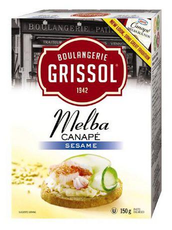 Boulangerie Grissol Toast Sesame Canapé