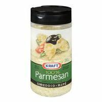 Kraft Shredded Natural Parmesan Cheese