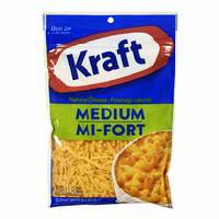 Kraft Shredded Medium Cheddar Natural Cheese