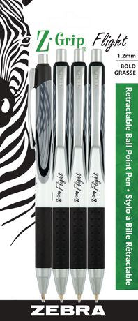 Zebra Z-Grip Flight Retractable Ball Point Pen