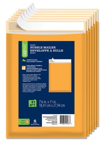 Kraft Bubble Mailer #1