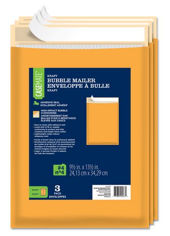 Kraft Bubble Mailer #4