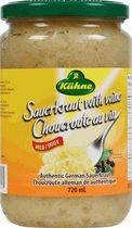 Kuehne Authentic German Wine Sauerkraut