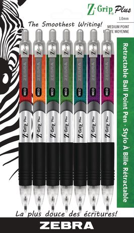 Z-Grip plus Assorted Retractable Ball Point Pen