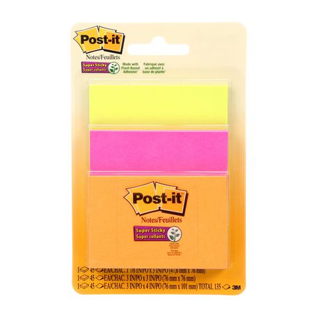 Post-it Super Sticky Notes