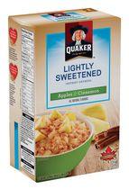 Quaker Lighlty Sweetened Apples & Cinnamon Instant Oatmeal