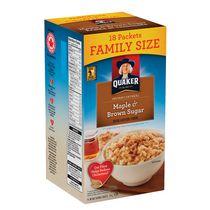 Quaker® Maple & Brown Sugar Flavour Instant Oatmeal