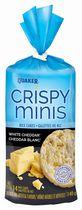 Quaker Crispy Minis White Cheddar Rice Cakes
