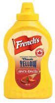 French's Classic Yellow Mustard Prepared Mustard Spicy with Cayenne Piment