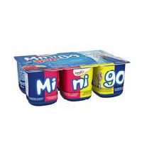 Minigo by Yoplait Frozen Blueberry-Strawberry/Strawberry-Banana/Banana-Blueberry Yogurt