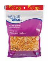 Great Value Nacho Blend Shredded Cheese