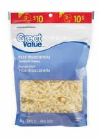 Great Value Pizza Mozzarella Shredded Cheese