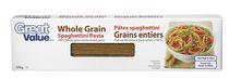 Great Value Whole Grain Spaghettini Pasta