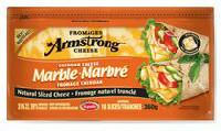 Armstrong Marble Cheddar Natural Sliced Cheese