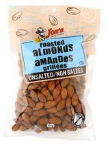 Joe's Tasty Travels Unsalted Roasted Almonds