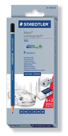 Mars Lumograph Sketching Pencil Set