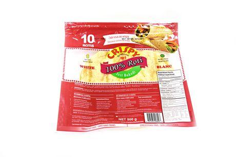 Crispy Just Baked White Roti