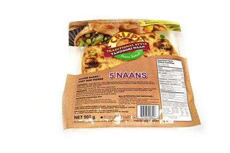 Crispy Traditional Style Whole Wheat Stone Baked Tandoori Naan