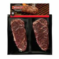 Steakhouse Select Seasoned New York Beef Striploin Steak with Montreal Steak Spice