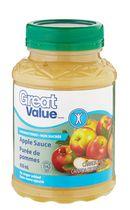 Great Value Unsweetened Apple Sauce