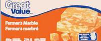 Great Value Farmer's Marble Cheddar Cheese