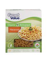 Great Value Organic Macaroni