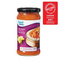 Great Value Tikka Masala Cooking Sauce