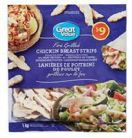 Great Value Fire Grilled Chicken Breast Strips