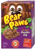 Dare Bear Paws Chocolate Chip Soft Cookies