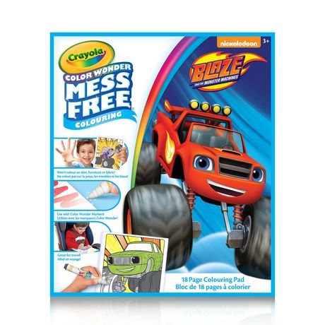 Blaze Color Wonder Colouring Pad