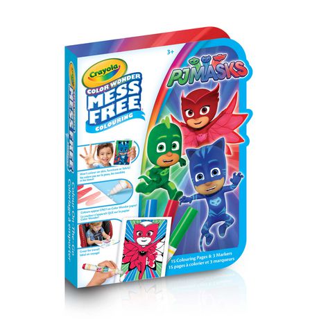 PJ Masks On-The-Go Color Wonder Colouring Pad